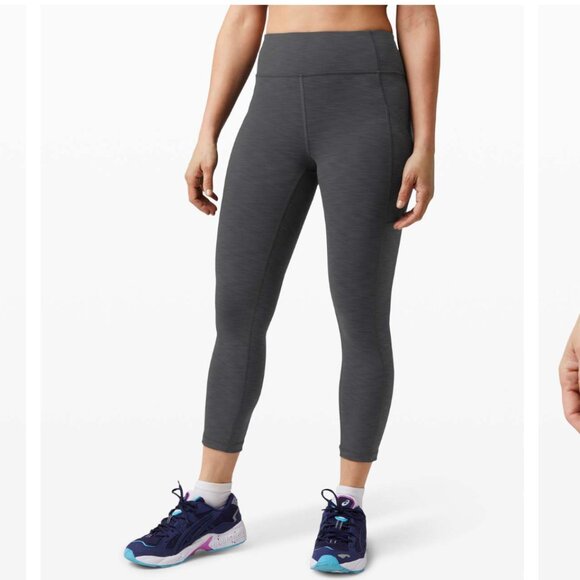 Lululemon Invigorate High-Rise Crop 23" Size 6 - Picture 1 of 8